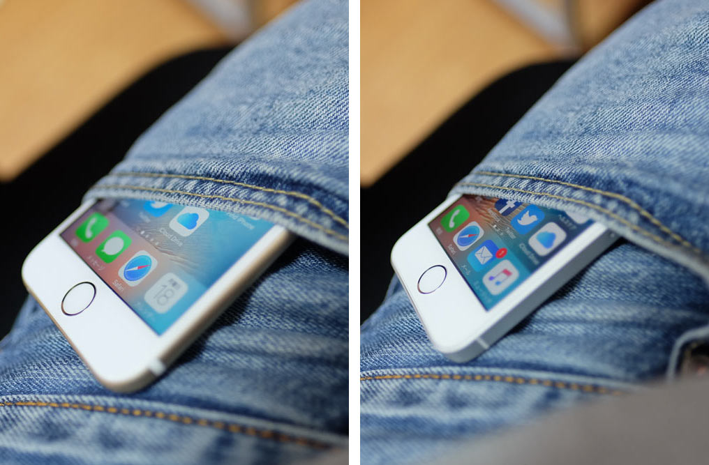 iPhone 6s・iPhone SE 持ちやすさ