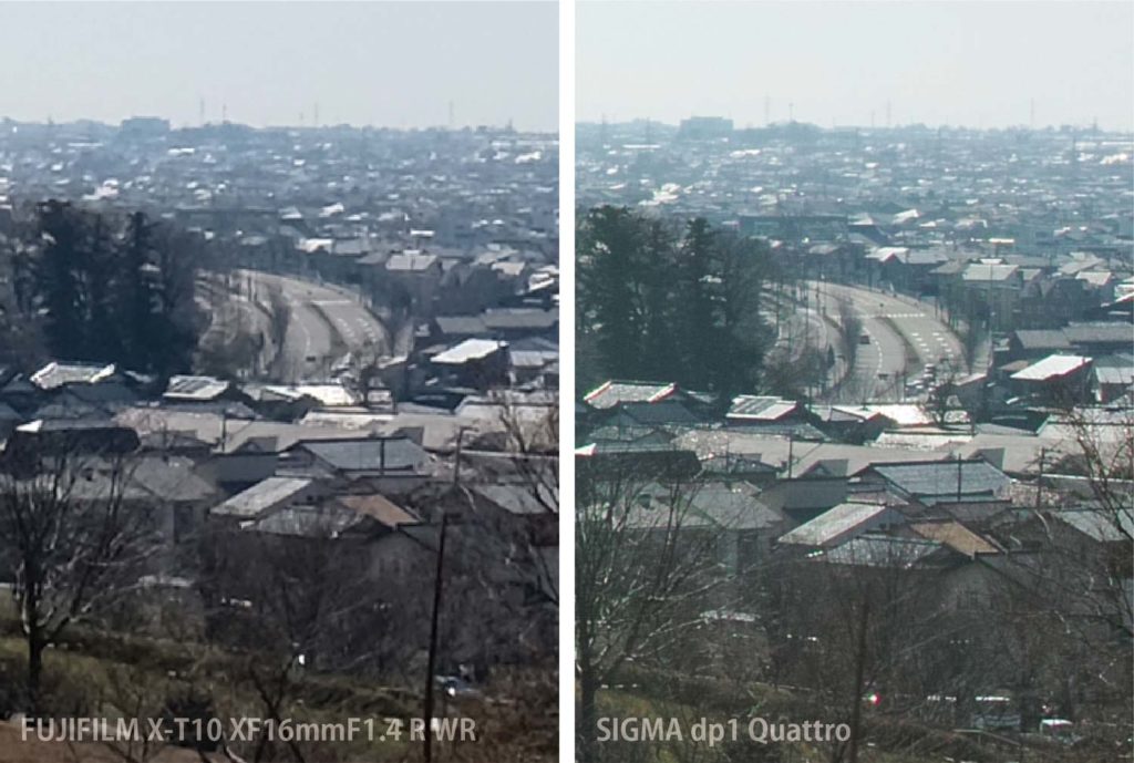 X-T10 vs SIGMA dp1 解像感比較