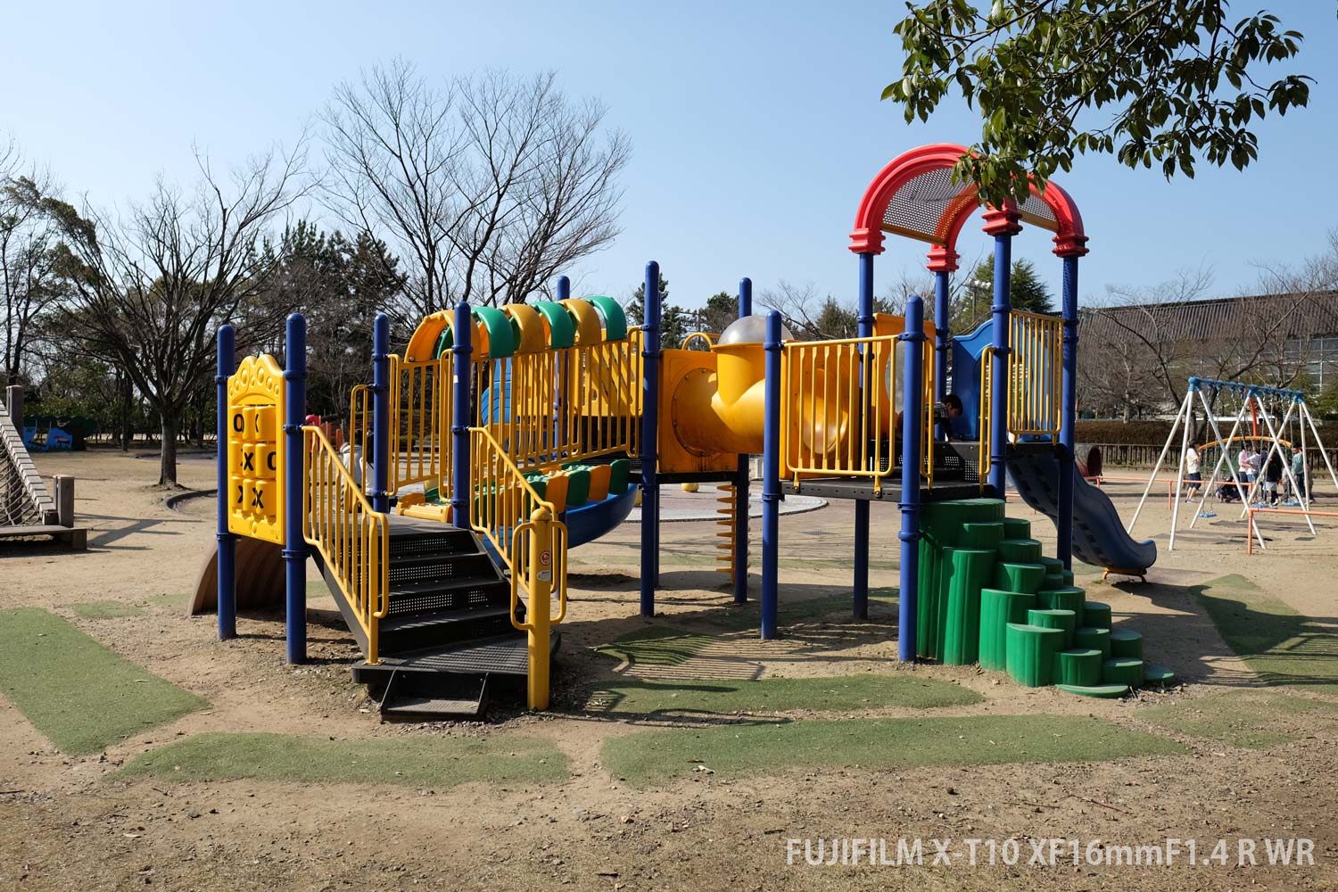 X-T10 公園の遊具