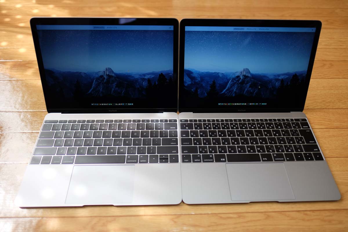MacBook(2016)・MacBook(2015)
