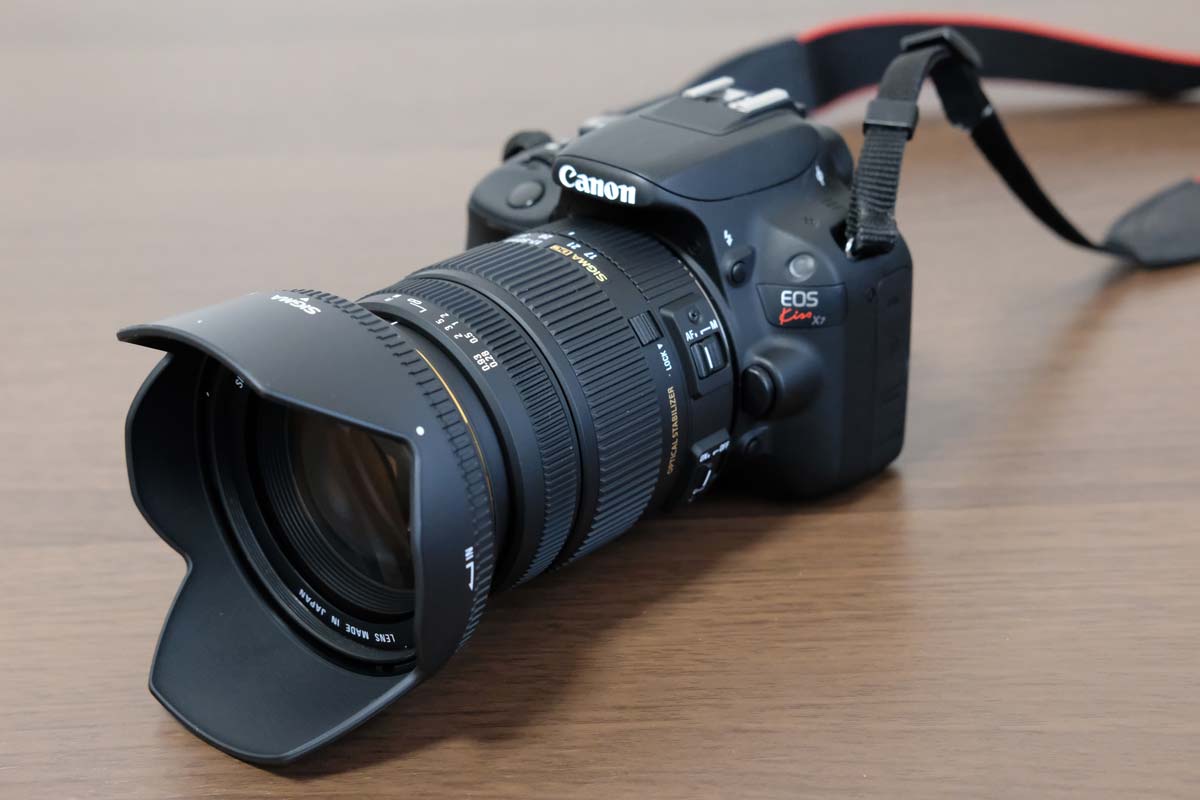 SIGMA 17-50mmとEOS kiss X7 SIGMA 17-50mmとEOS kiss X7