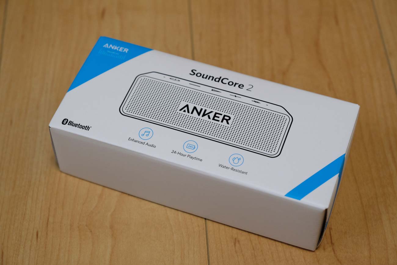 SoundCore 2 パッケージデザイン