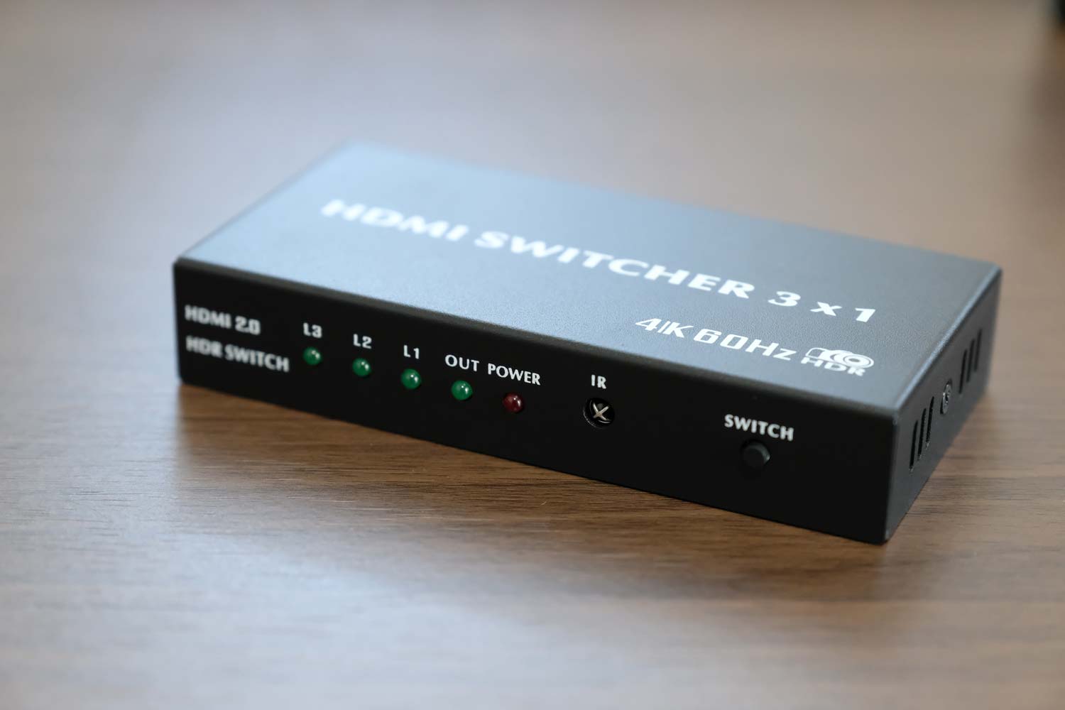 4K60Hz対応のHDMIセレクター