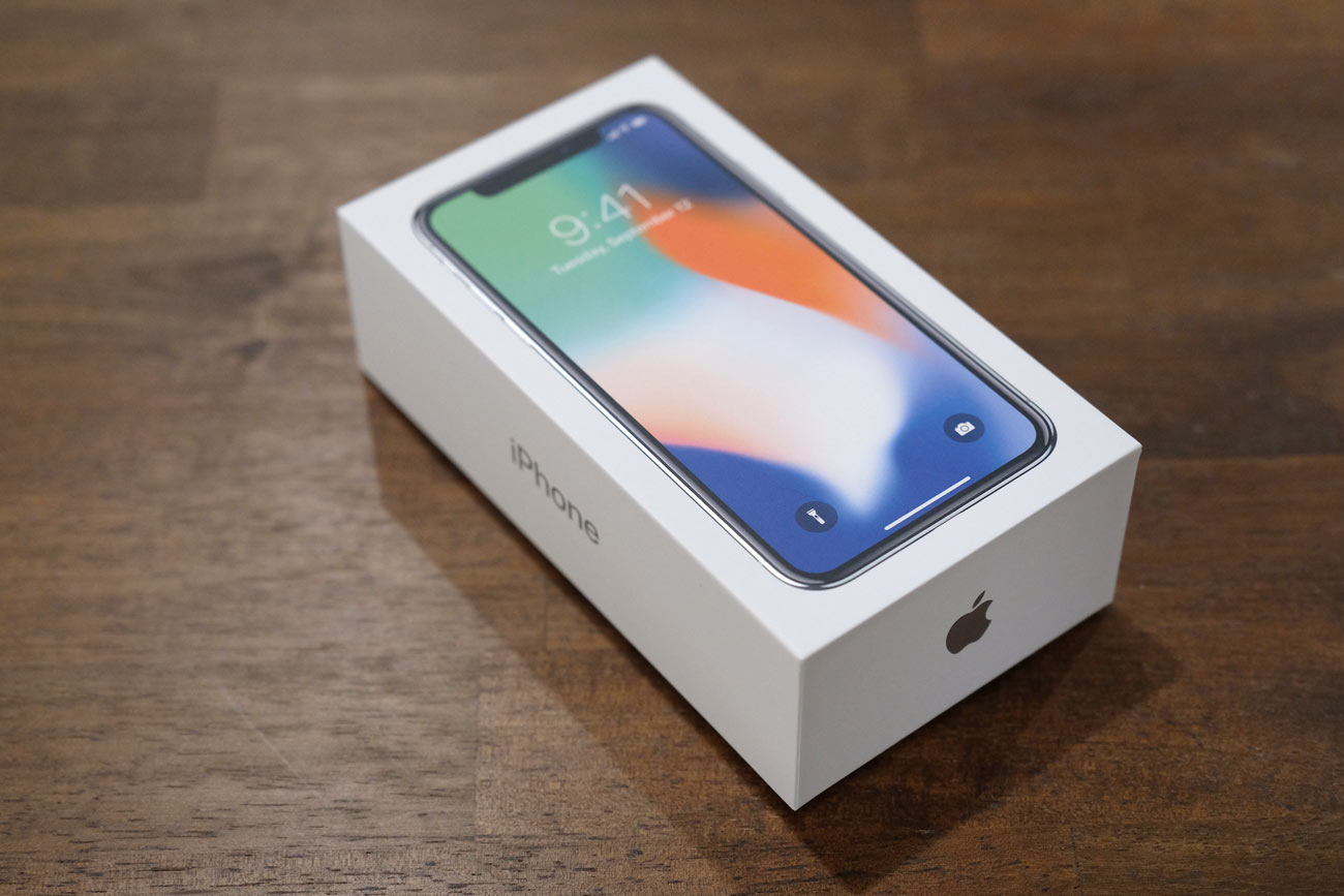 iPhone X パッケージ