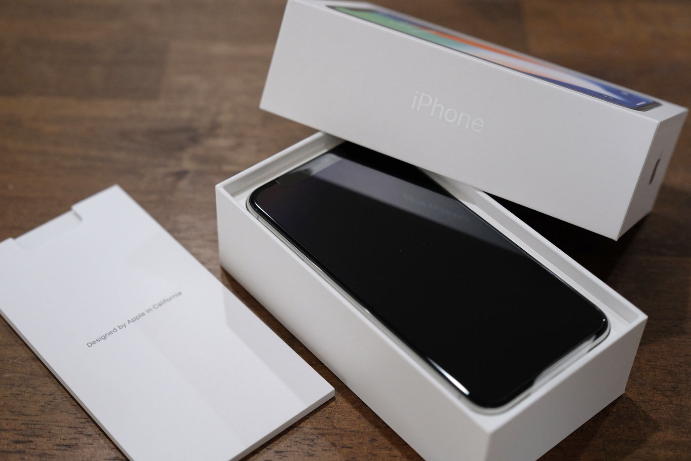 iPhone X 開封