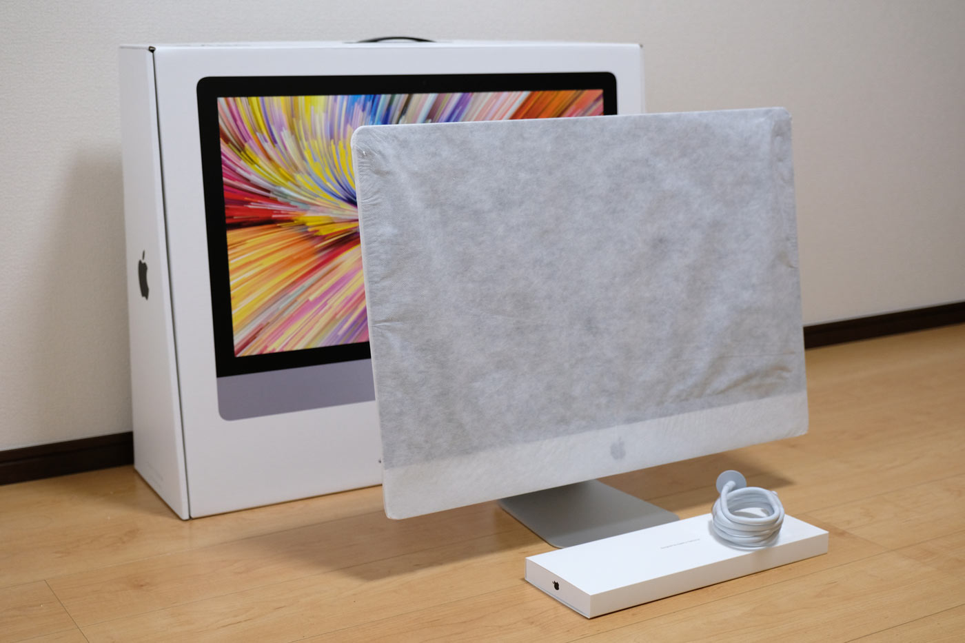 20171217105631j:plain 27インチiMac 5K 開封4