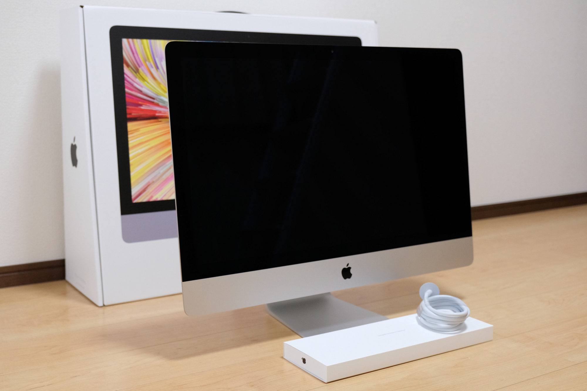 20171217105856j:plain 27インチiMac 5K 開封6