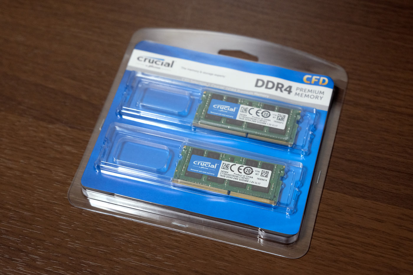 Crucial by Micron W4N2400CM-16G