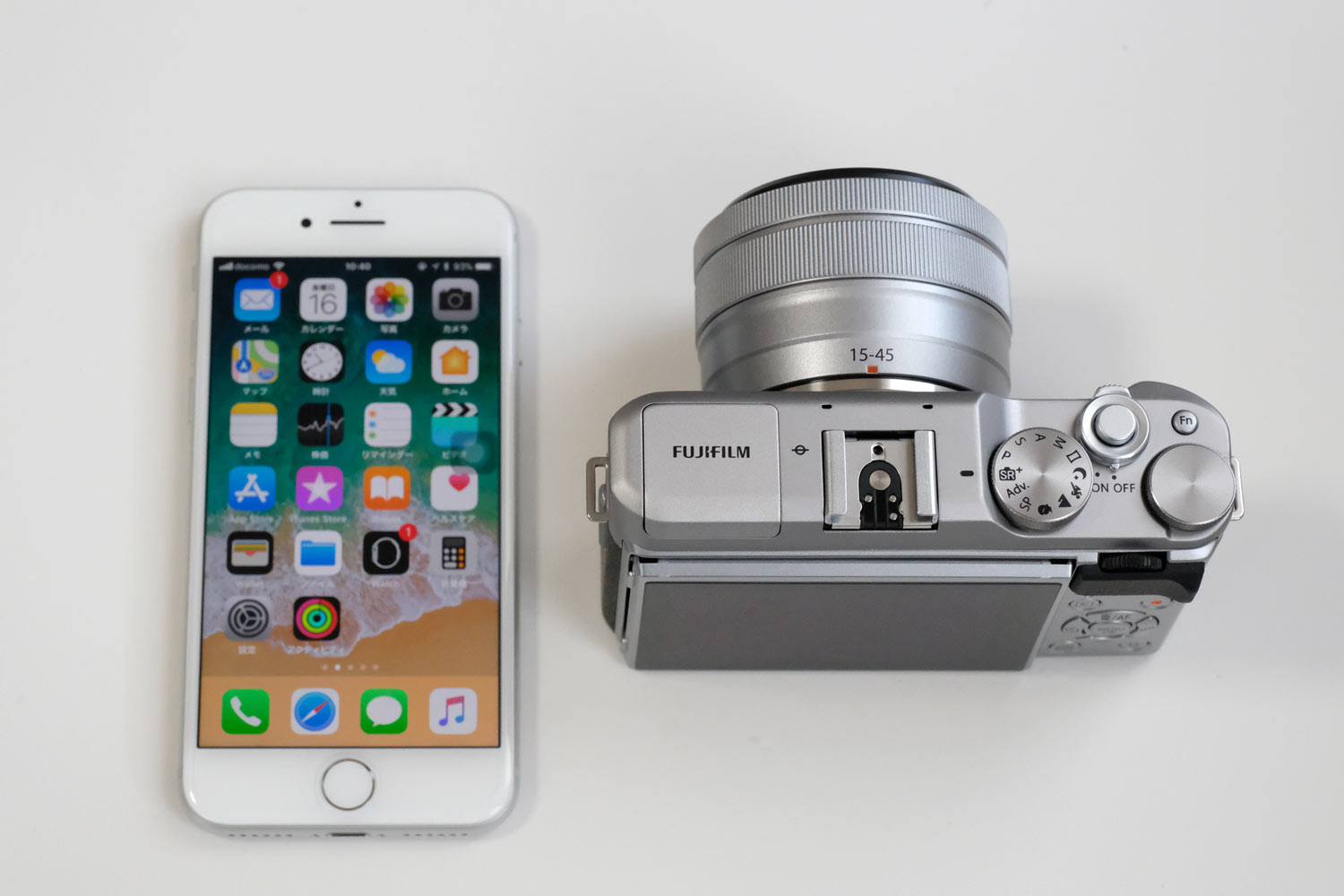 20180218110529j:plain iPhone 8とX-A5
