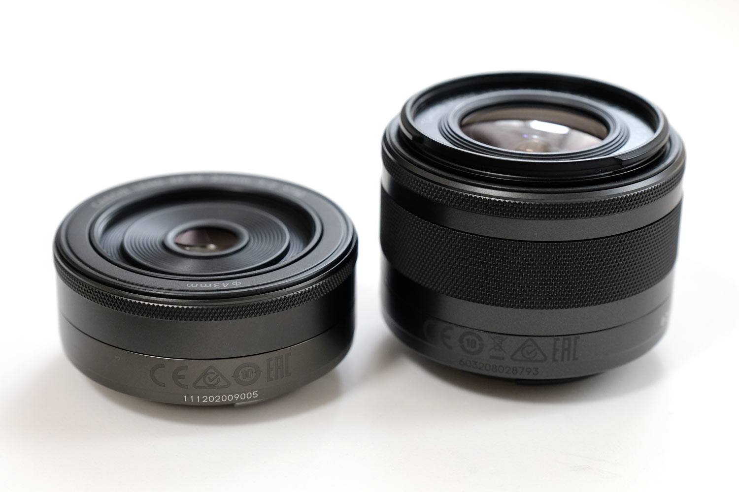 EF-M22mmF2 STMとEF15-45mmF3.5