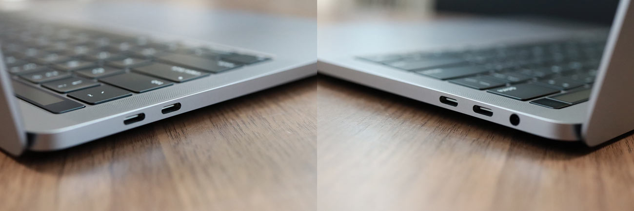 13インチMacBook Pro USB-Cポート