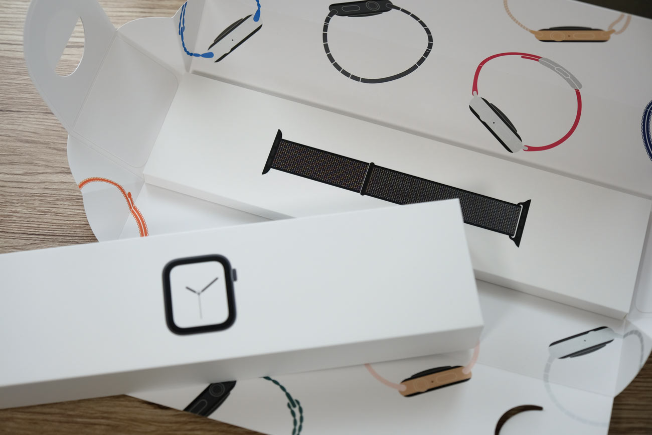 Apple Watch 4 テンション上がるパッケージ