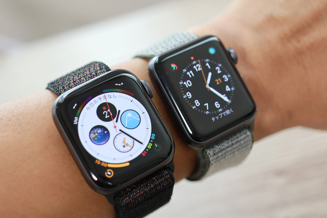 Series 4・Series 3 腕に装着