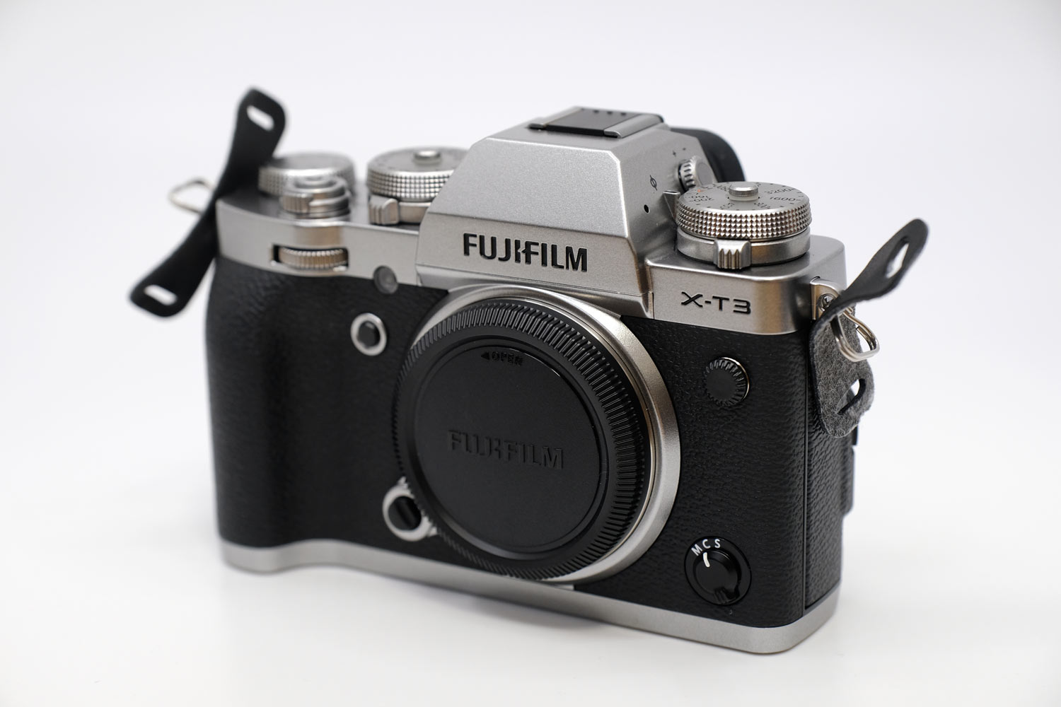 X-T3 外観デザイン(シルバー)