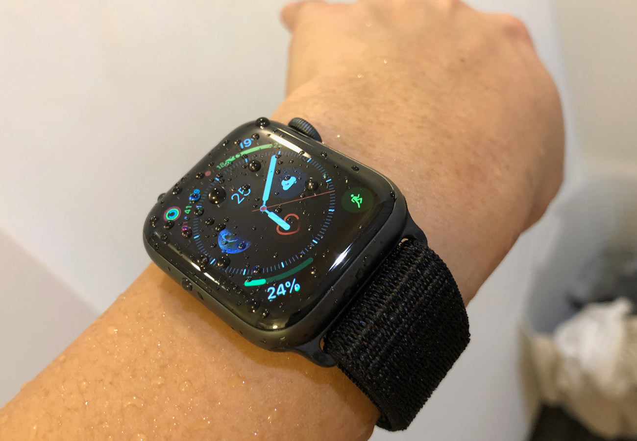 Apple Watch 4 防水性能