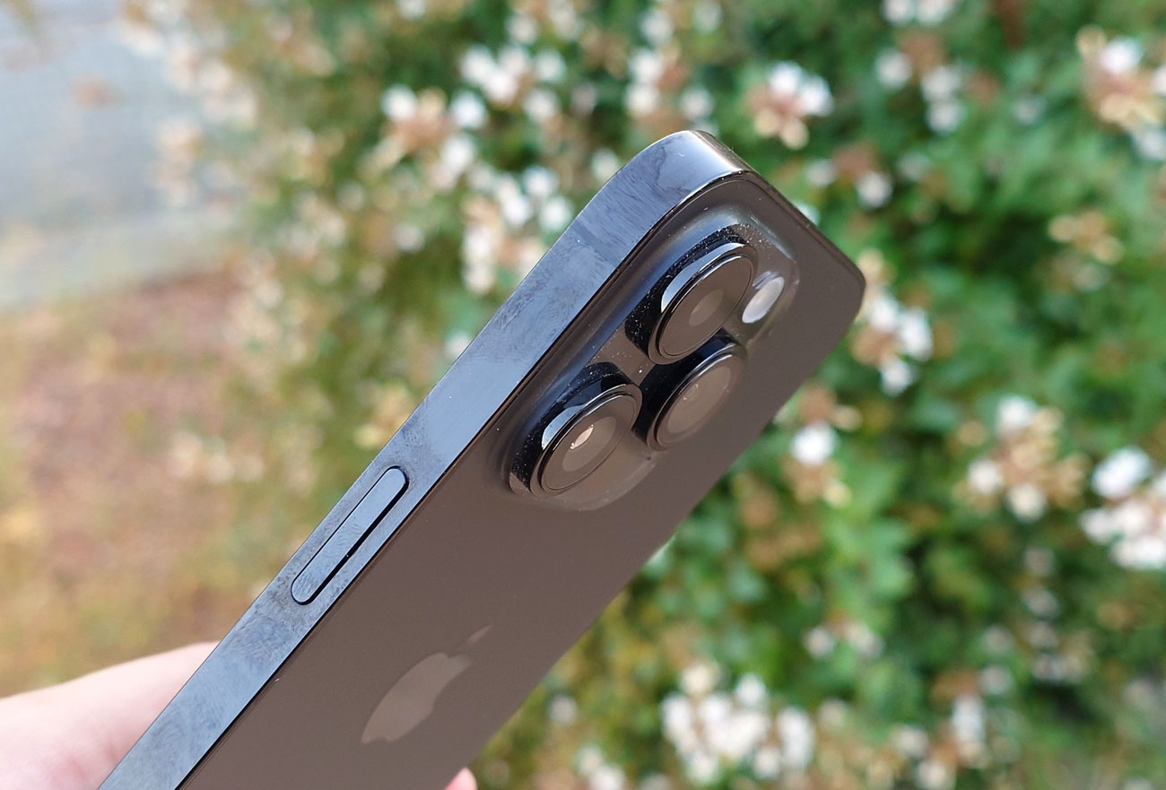 iPhone 14 Pro グラファイトの汚れ
