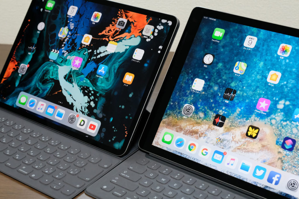 Smart Keyboard Folioの画面角度1