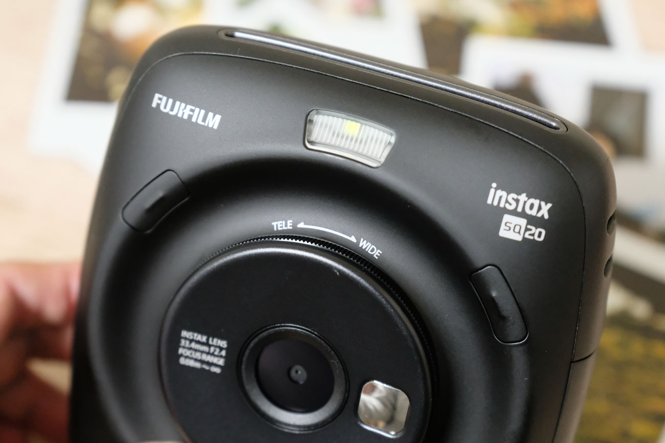 20181119121045j:plain instax SQ20 シャッターボタン