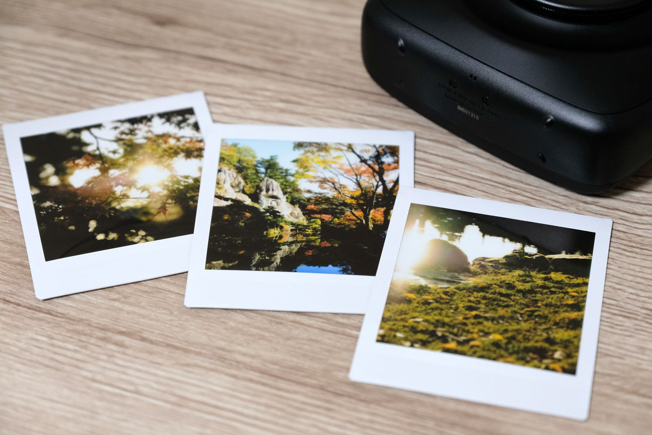 20181119124445j:plain instax SQ20 違うカメラの画像をプリント