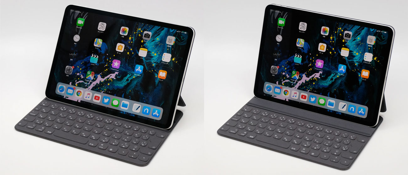 Smart Keyboard Folio 角度調整