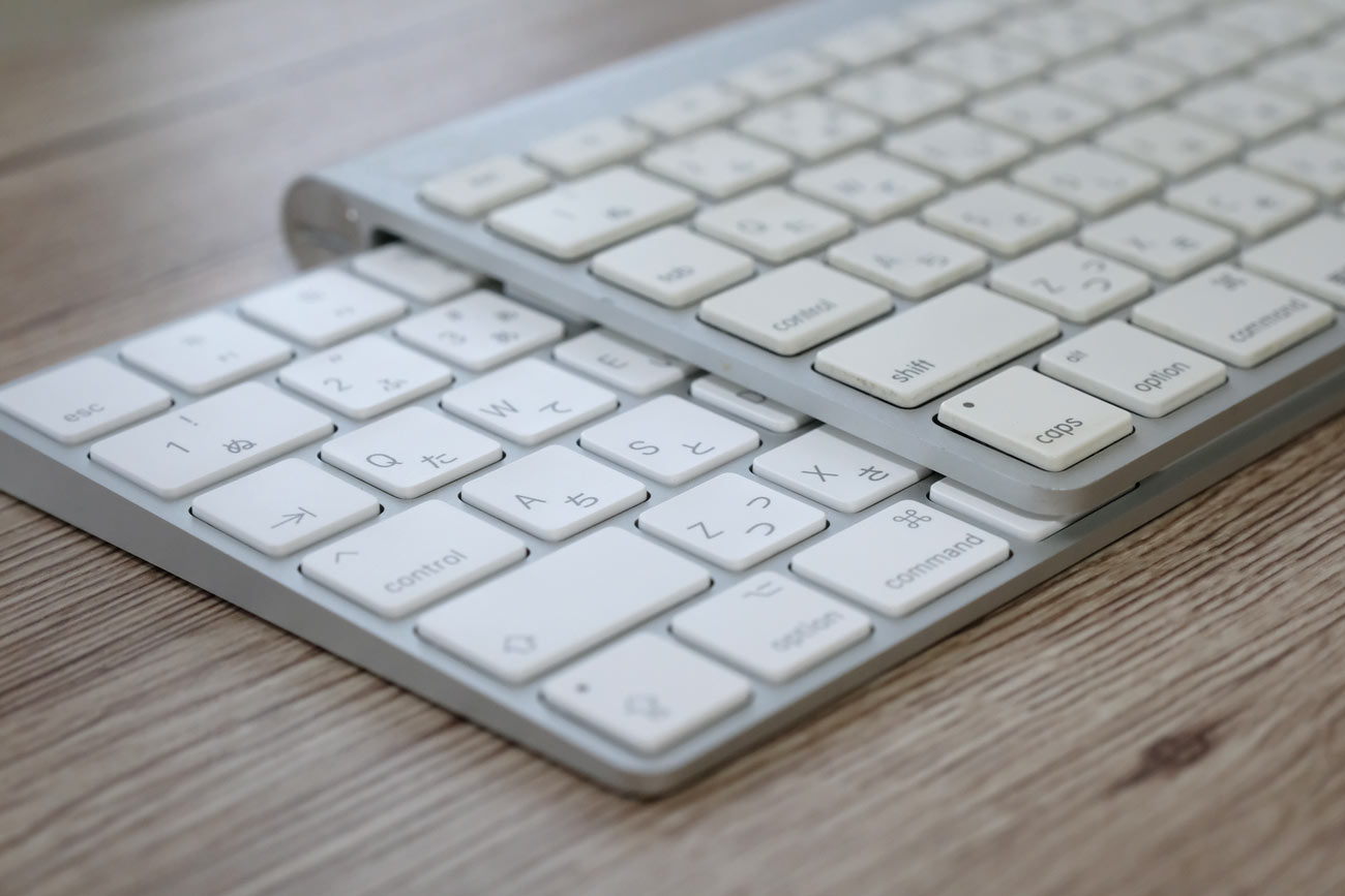 Magic KeyboardとApple wireless keyboard