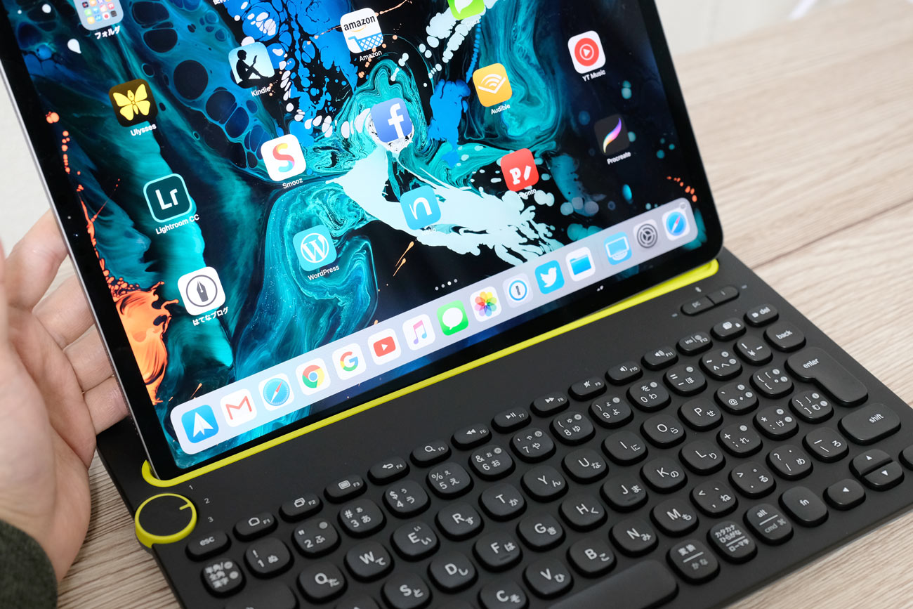 Logicool K480 + iPad Pro 12.9インチ（第3世代）