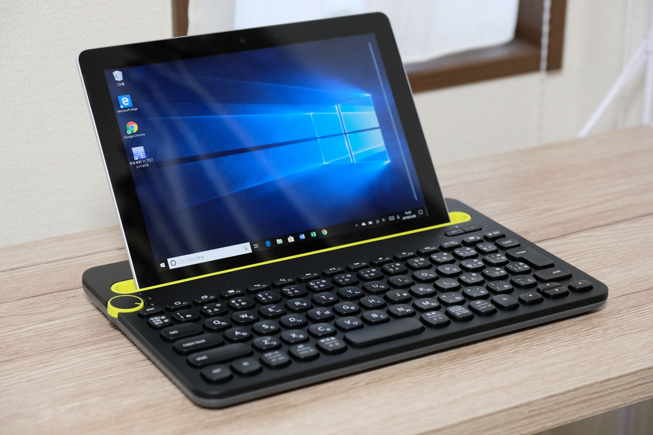 Logicool K480 + Surface Go