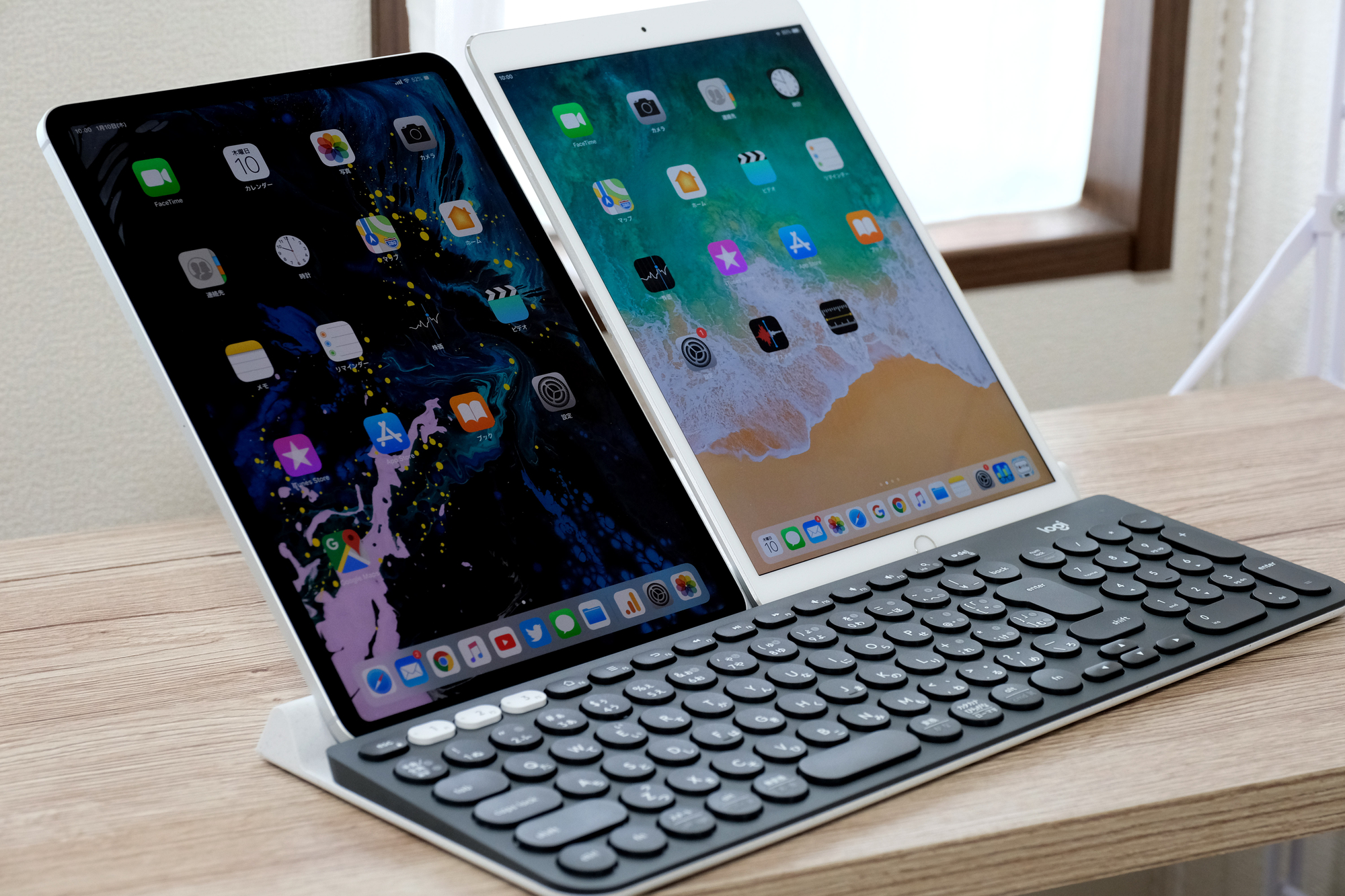 Logicool K780 + iPad Pro + iPad Air