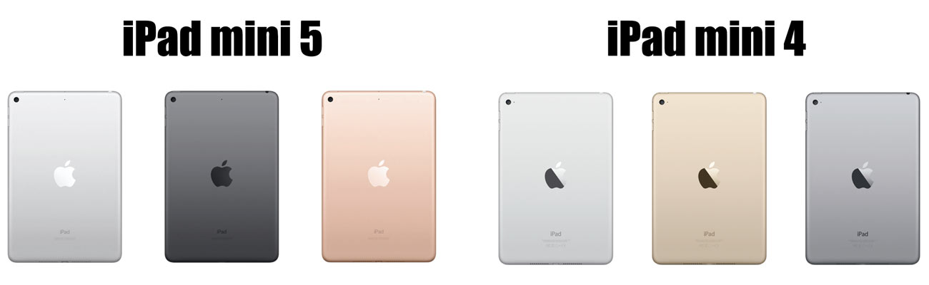 iPad mini 5 カラーバリエーション