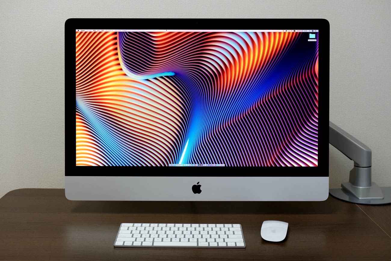 iMac 27インチモデル 外観デザイン(正面)