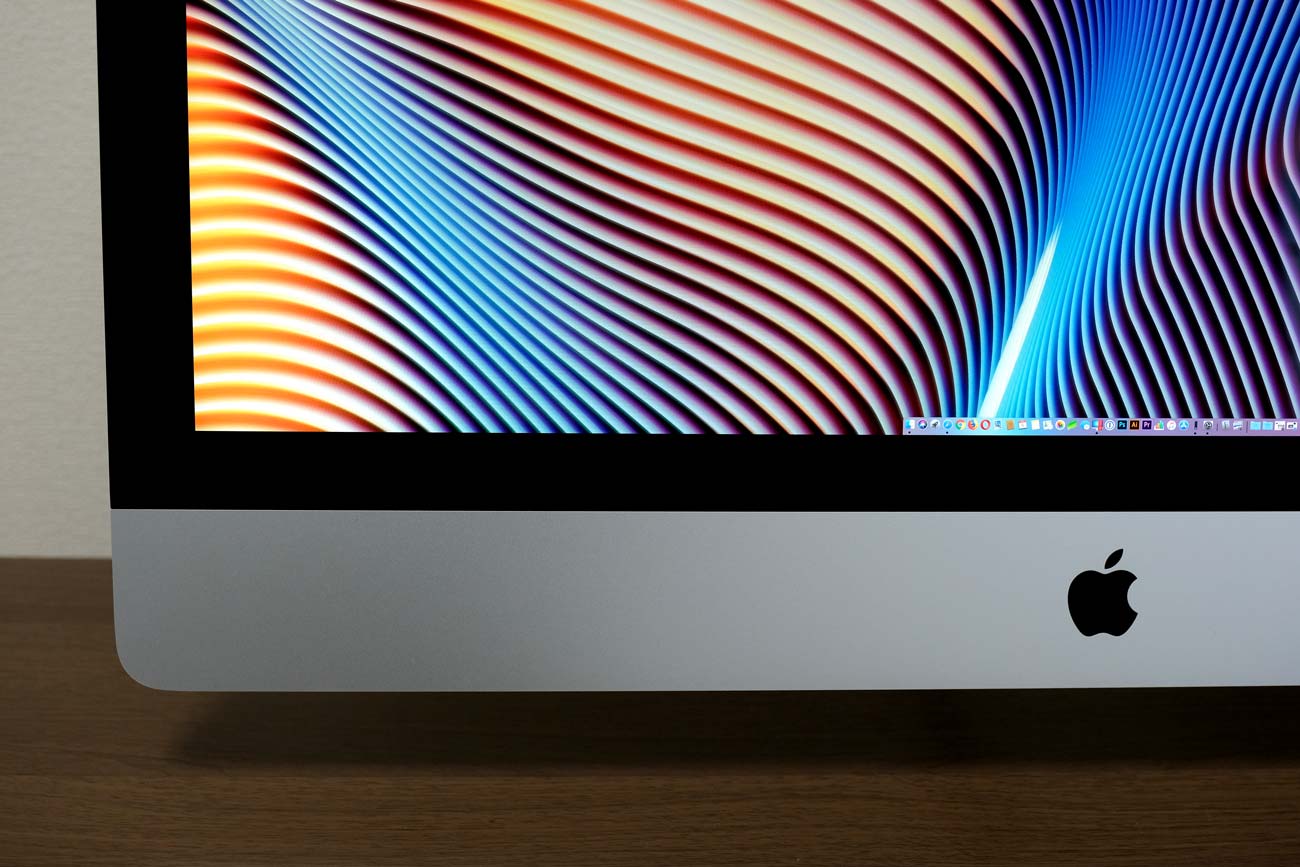 iMac 27インチモデルの下あご