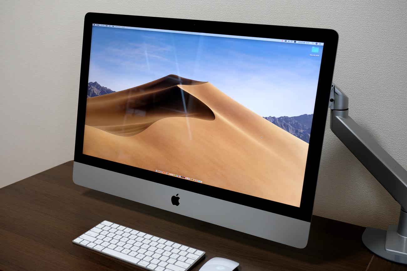 iMac 27インチ(2019)VESAマウントアダプター搭載モデル