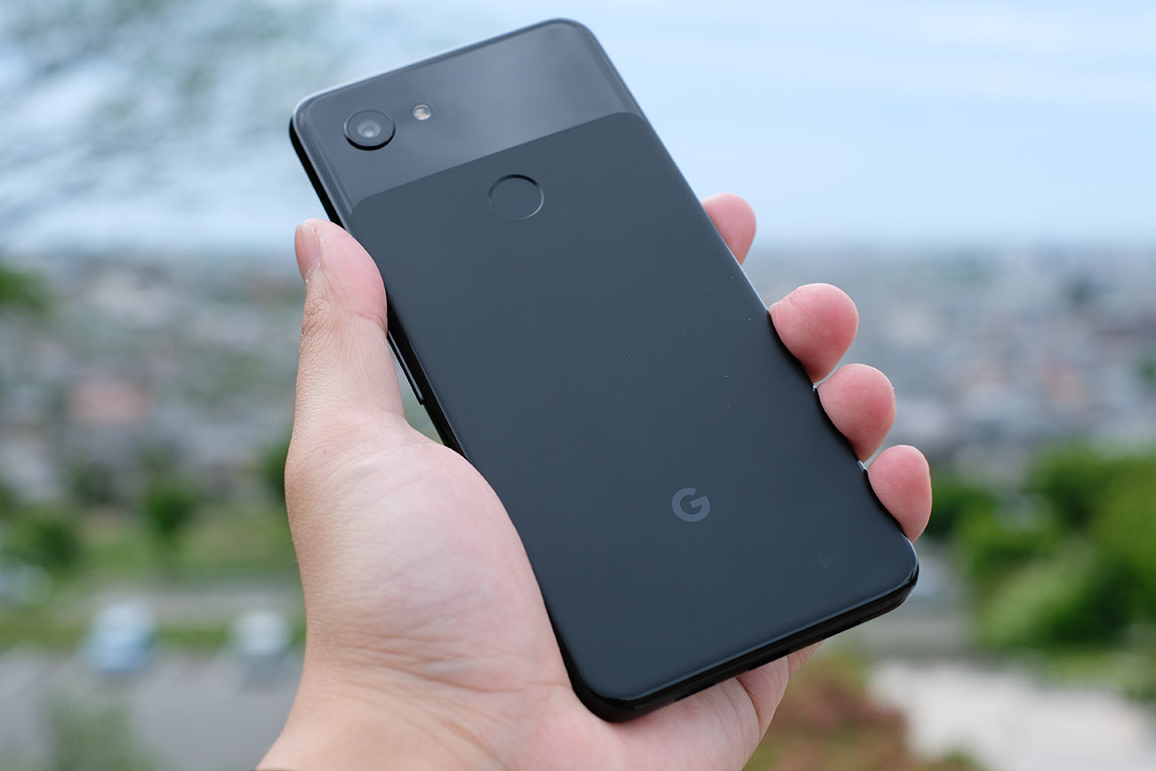 Google Pixel 3aの背面デザイン