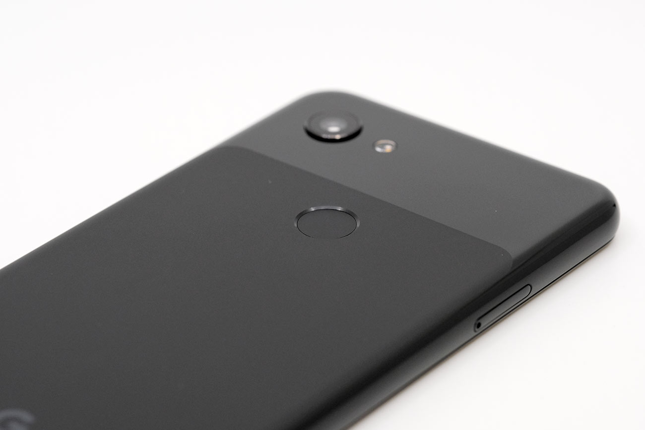 Pixel 3aの指紋認証センサー
