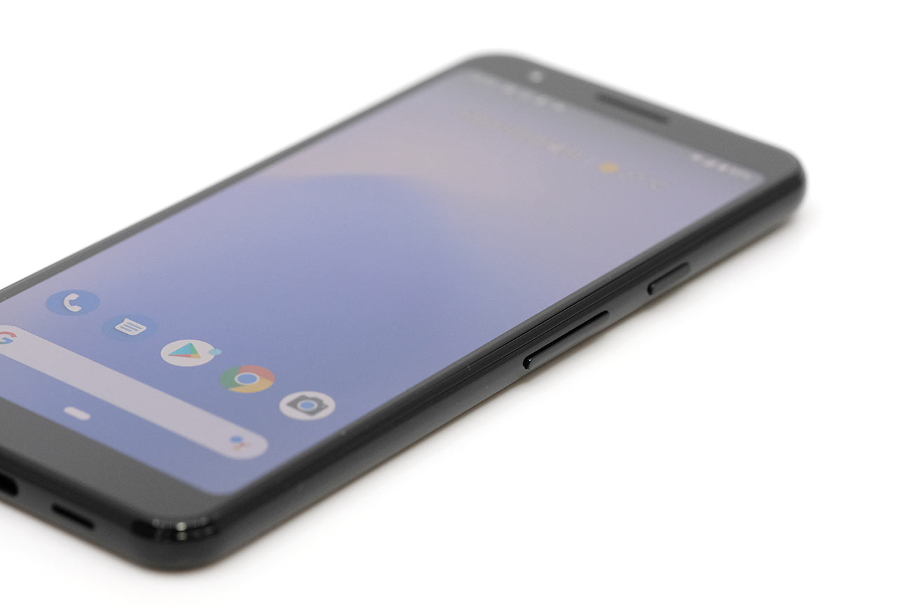 Pixel 3aの電源・音量ボタン