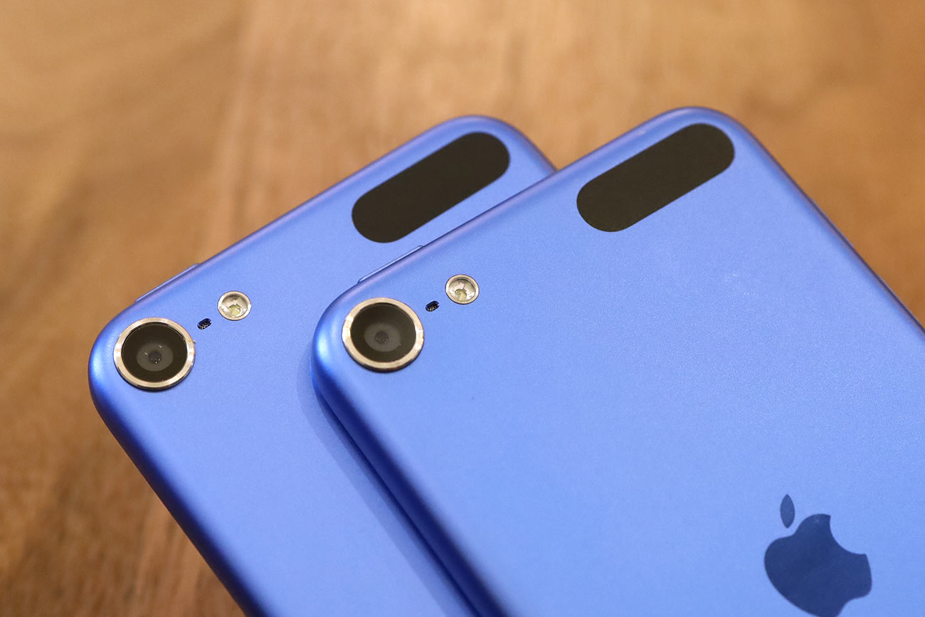 iPod touch(第7世代)と(第6世代)のカメラ