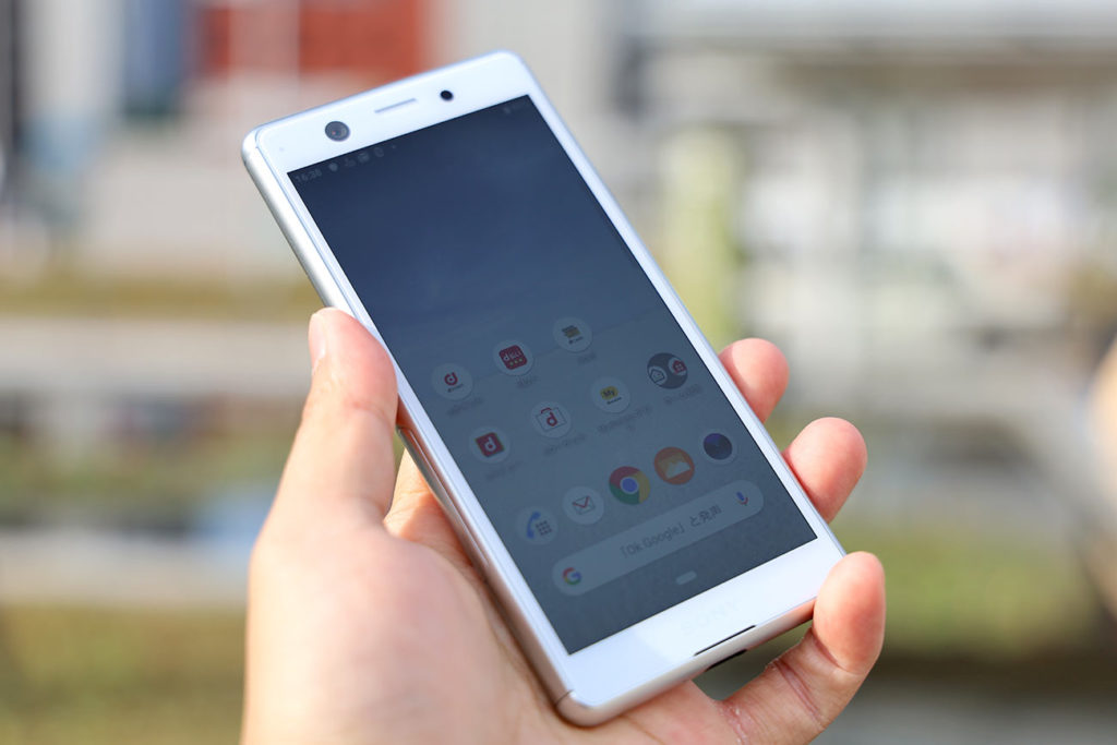 Xperia Ace 正面デザイン