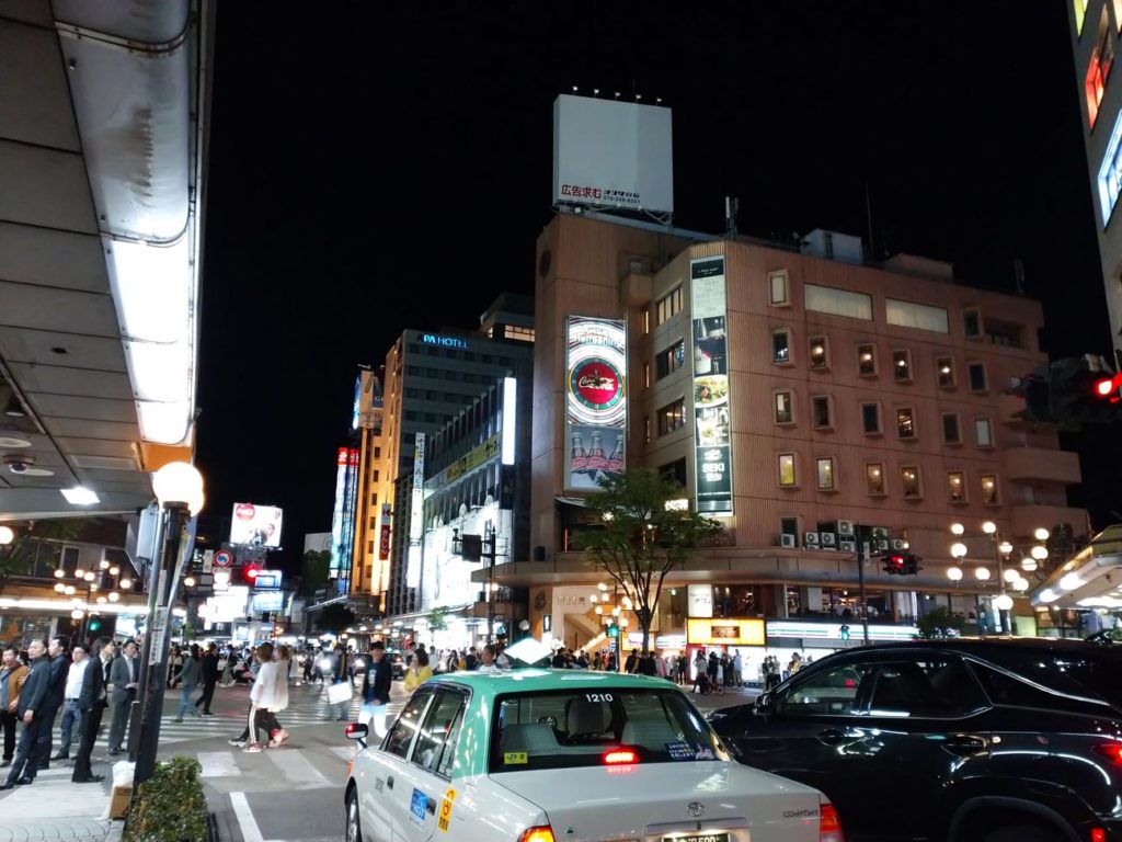 Xperia Ace 夜間撮影