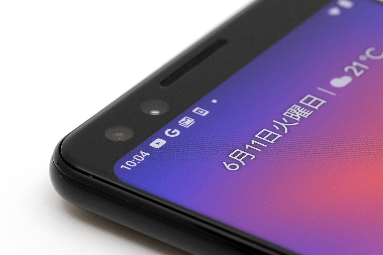 Pixel 3 フロントカメラ