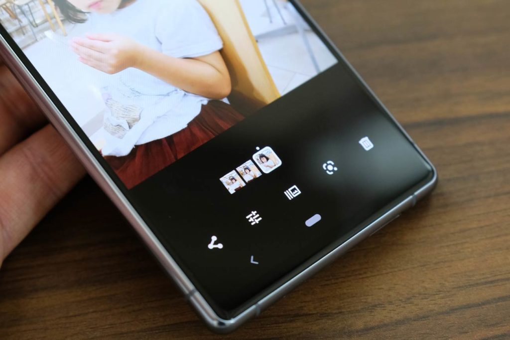 Xperia 1の先読み機能