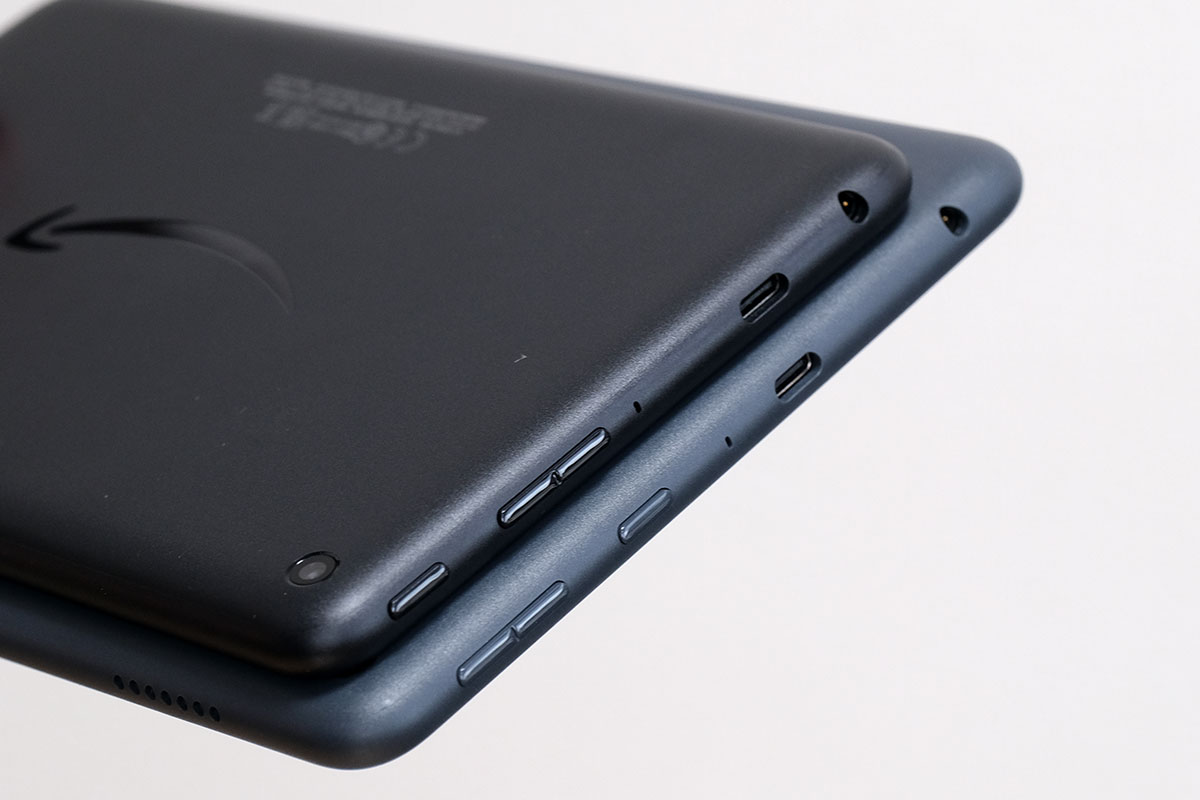 Fire 7とFire HD 8の操作ボタン
