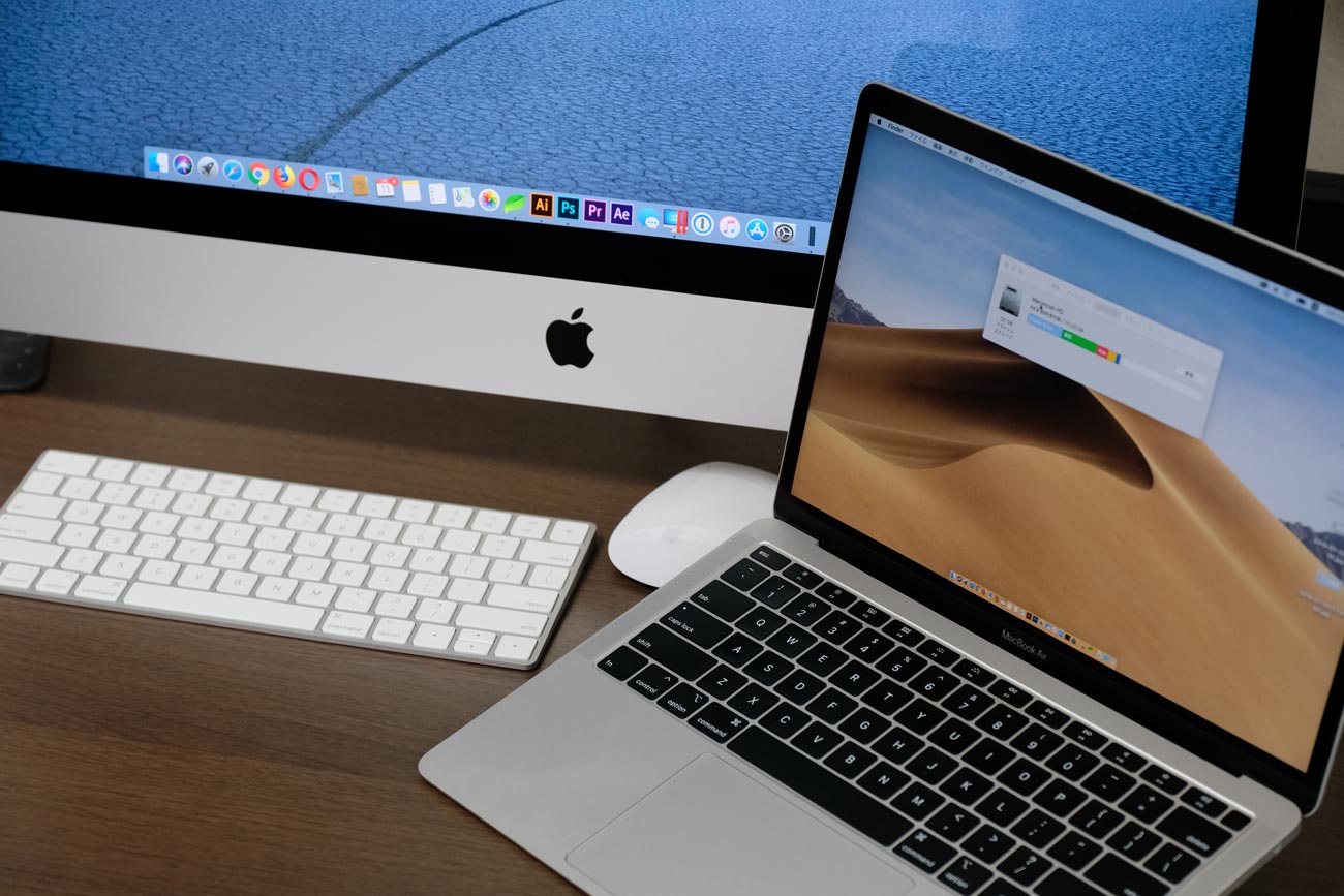 iMacとMacBook Air