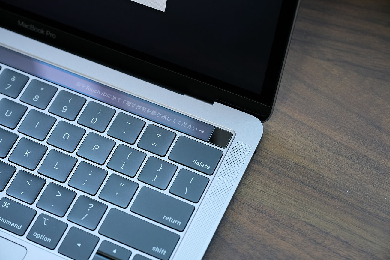 MacBook Pro(2019)のTouch ID