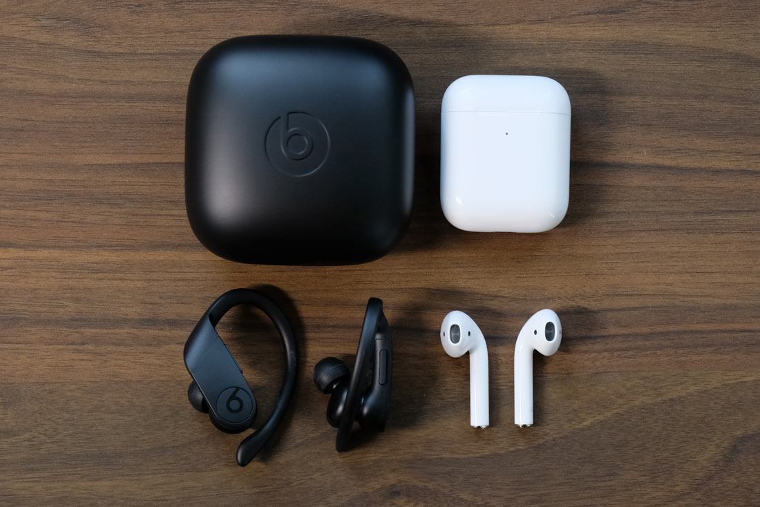 Beats Powerbeats ProとApple AirPodsの比較