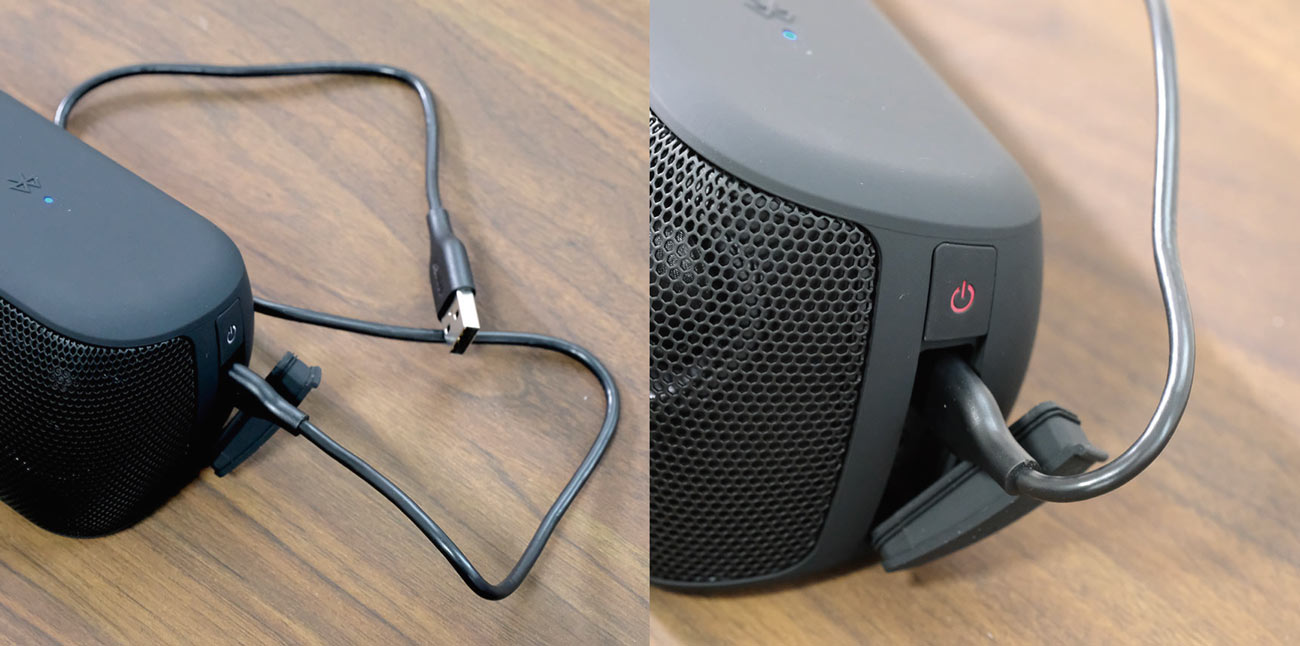 Soundcore Motion+ 充電ポート