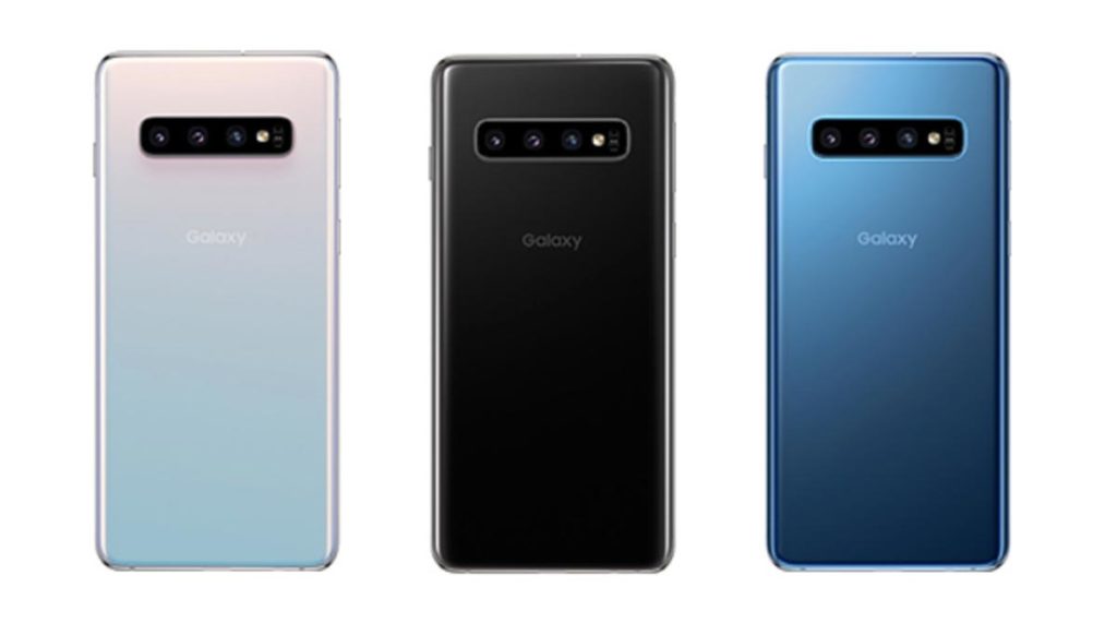 Galaxy S10 カラーラインナップ