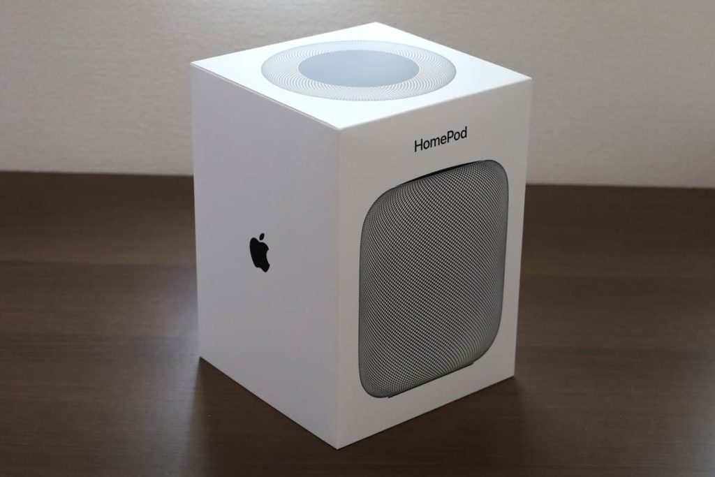 HomePod パッケージデザイン