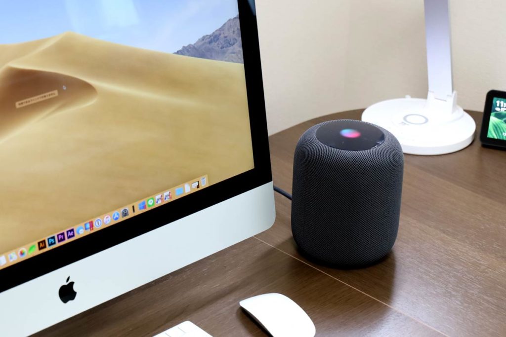 部屋にHomePodをせっっち