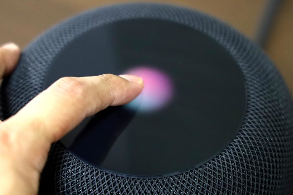 ヘイ!Siriはタッチパネルで起動
