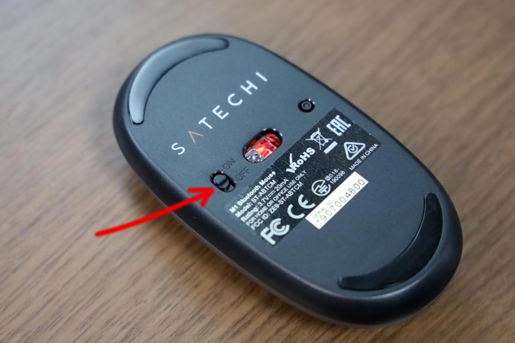 Satechi M1 電源ボタン